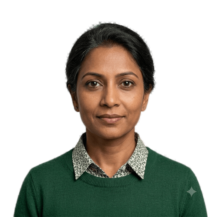 Porträtt av persona Fatima Khalil